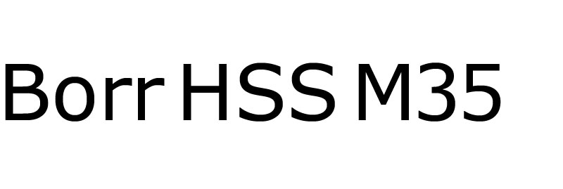 Borr HSS M35