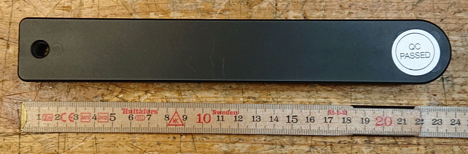 Digital vinkel med vattenpass.