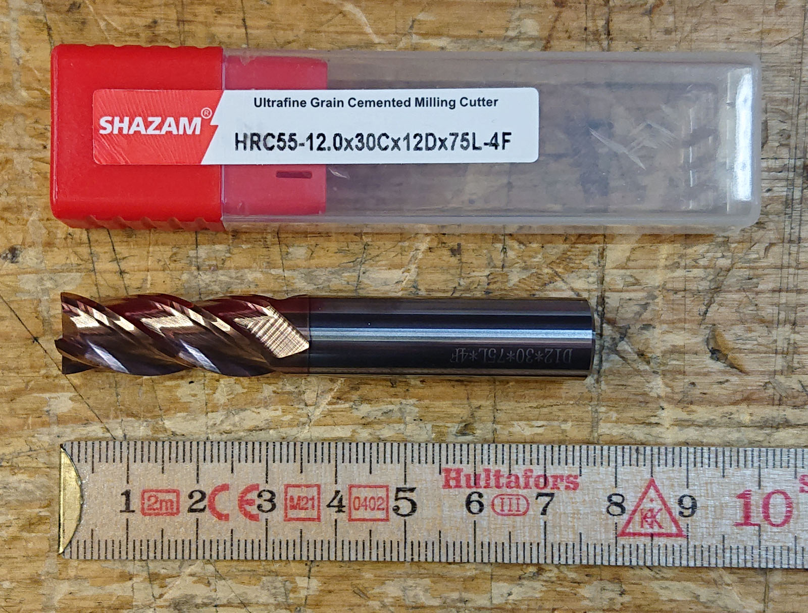 Fräs för hårt stål.