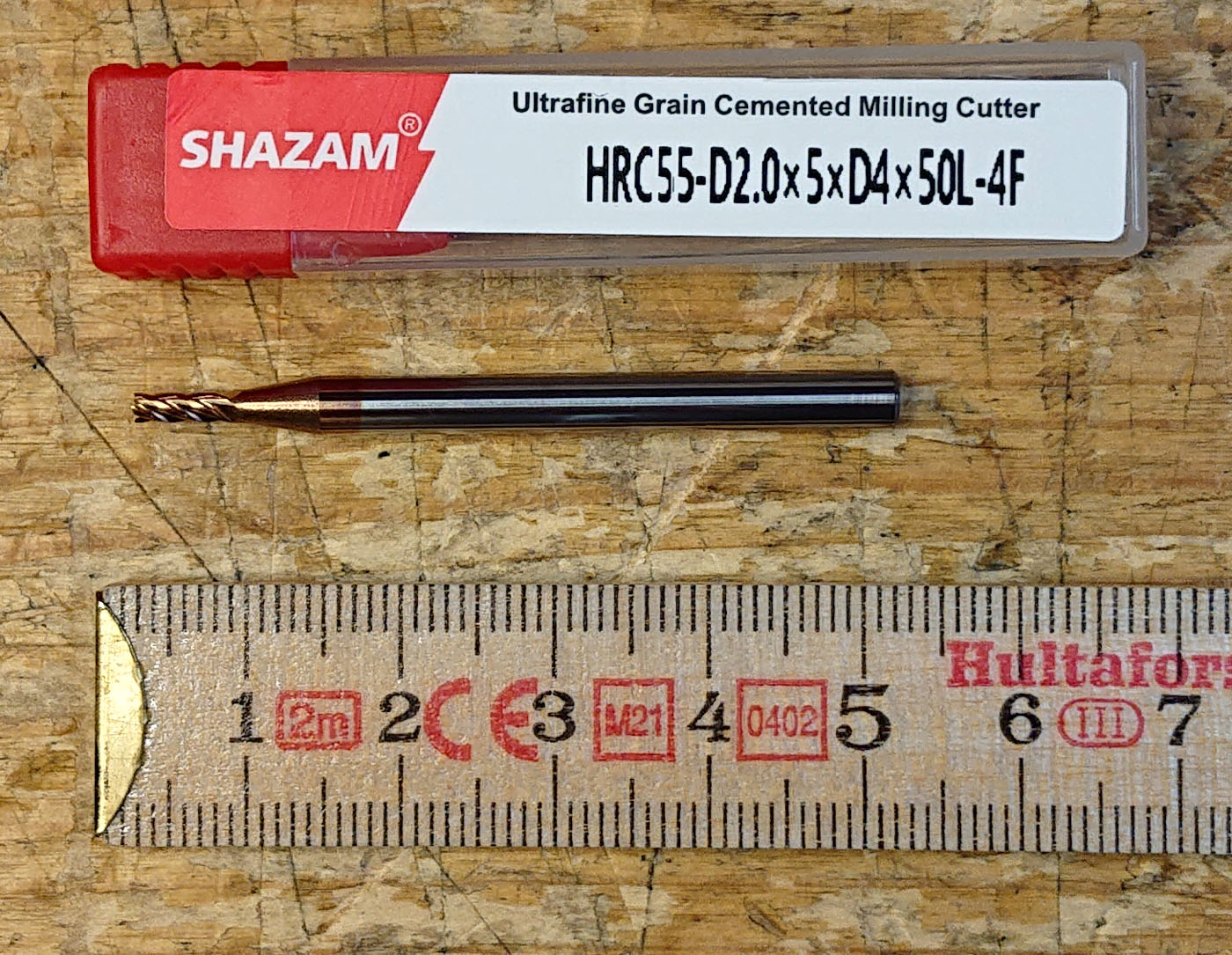 Fräs för hårt stål.