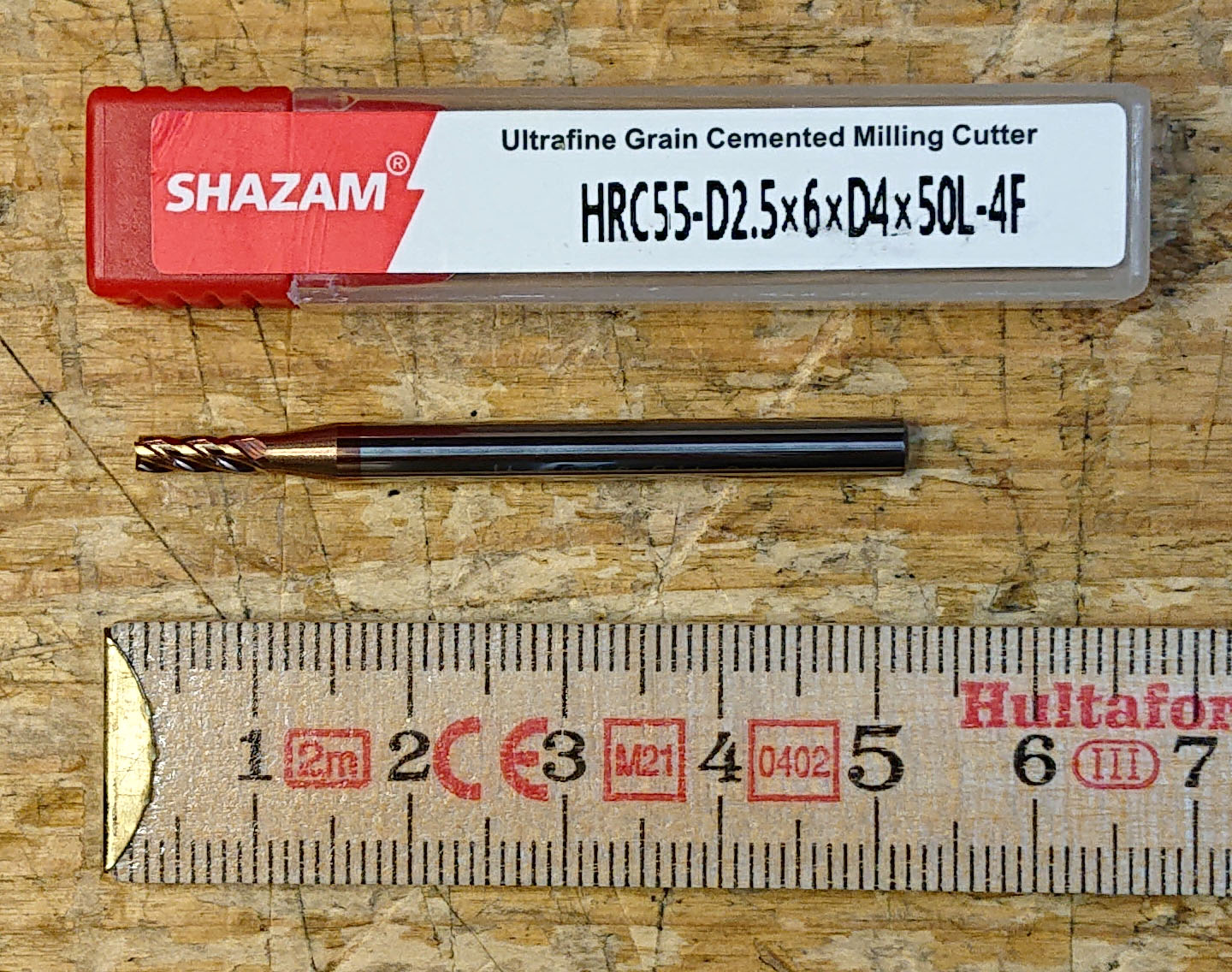 Fräs för hårt stål.