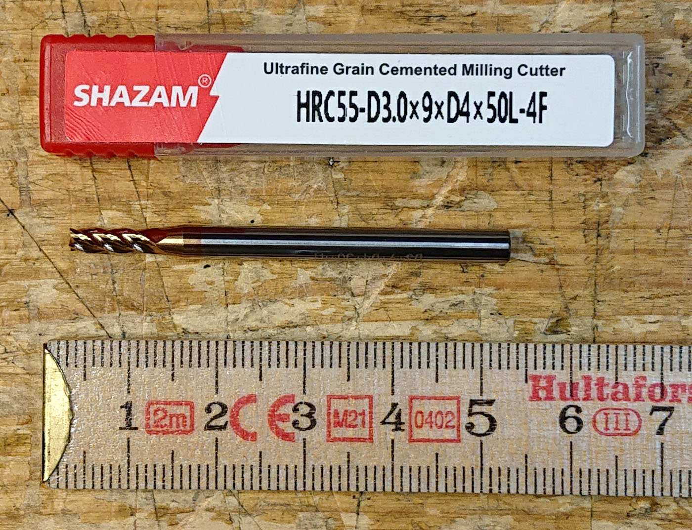 Fräs för hårt stål.