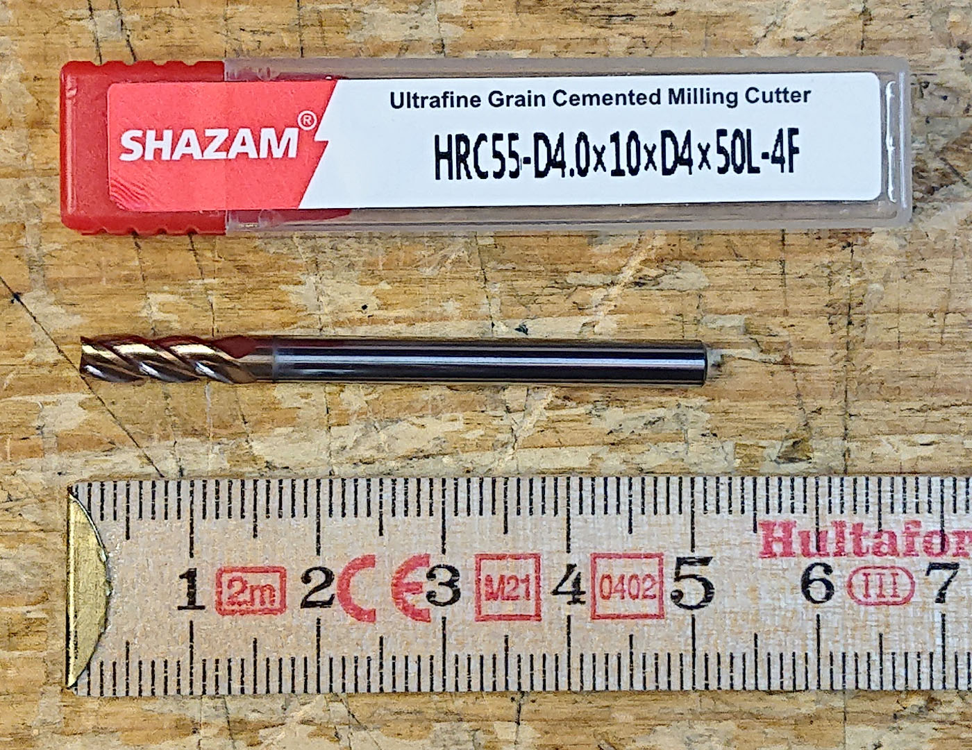 Fräs för hårt stål.