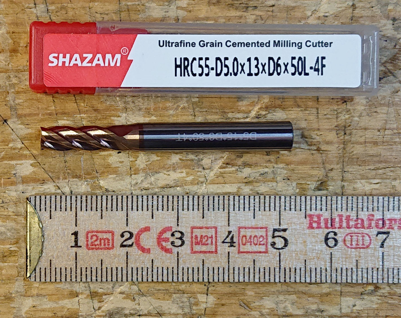 Fräs för hårt stål.