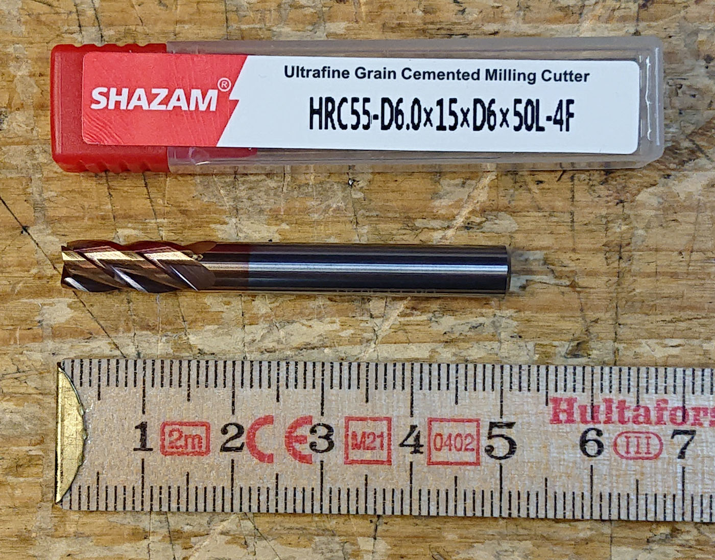 Fräs för hårt stål.