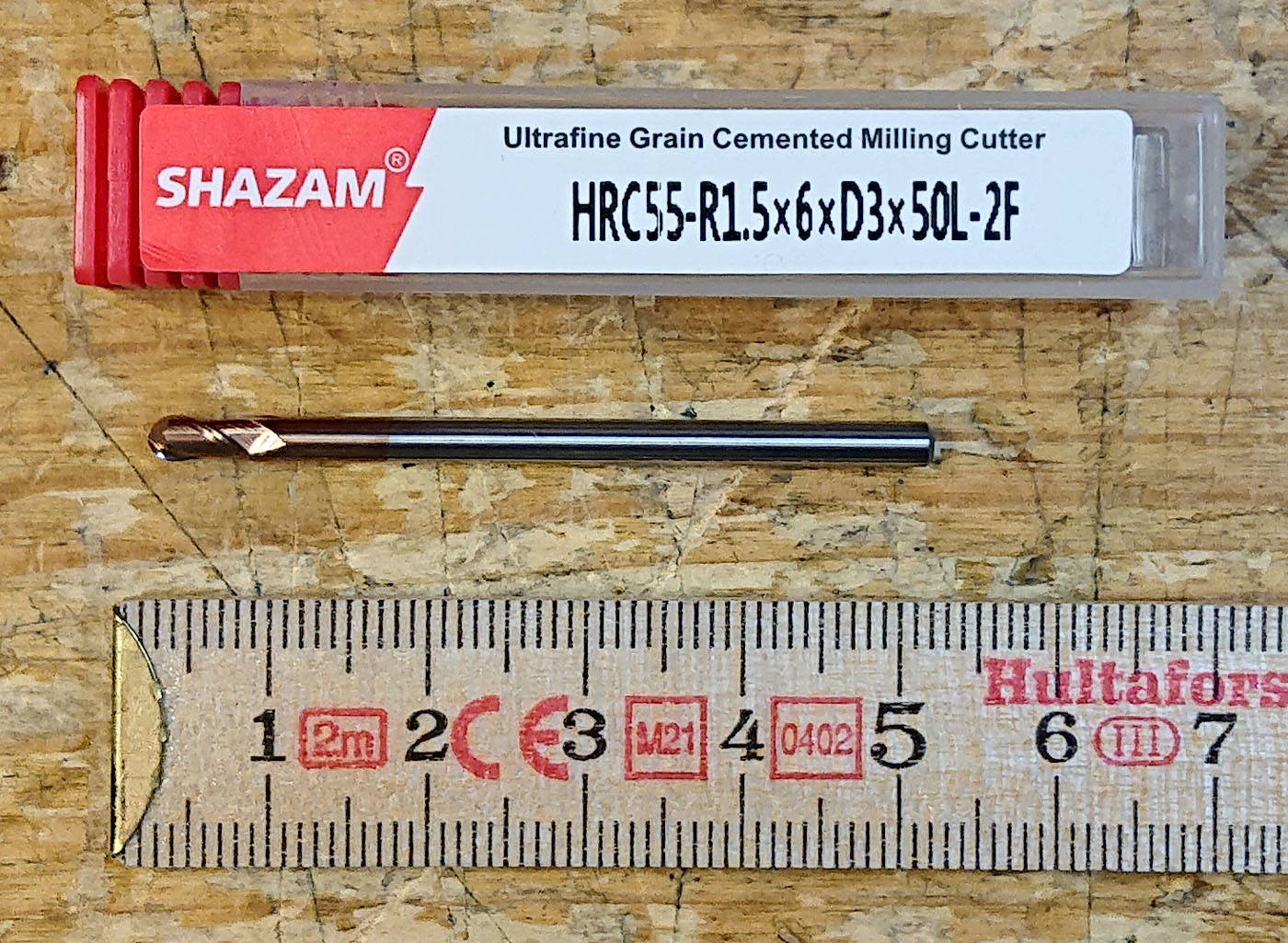 Fräs för hårt stål.