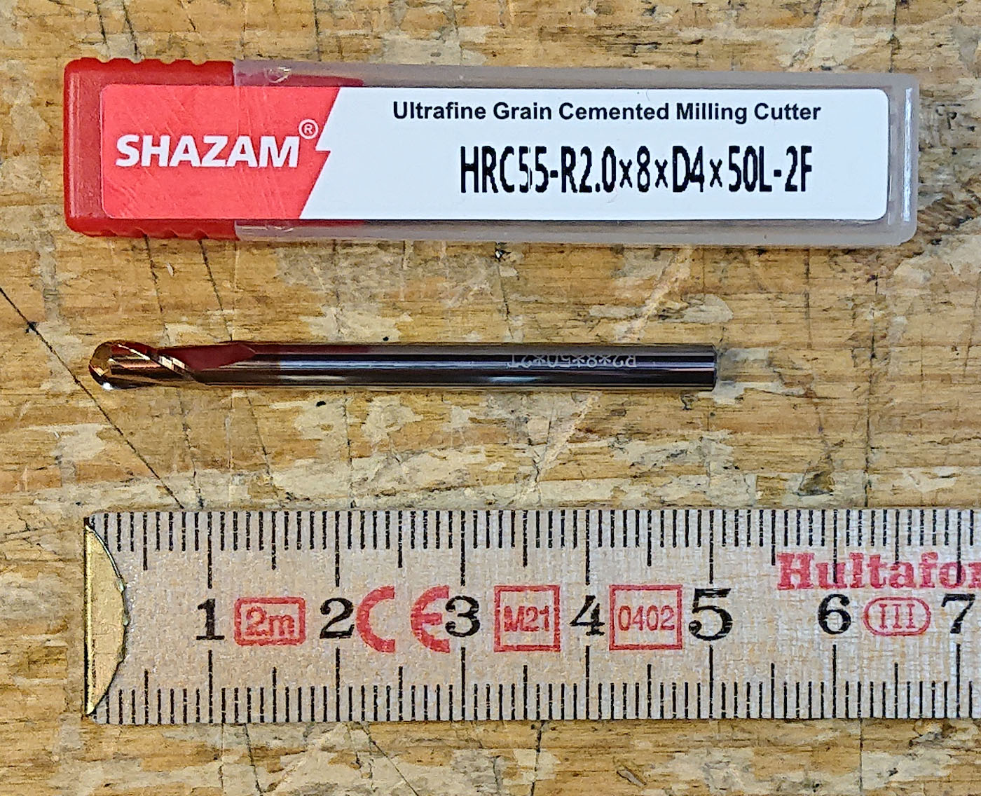 Fräs för hårt stål.