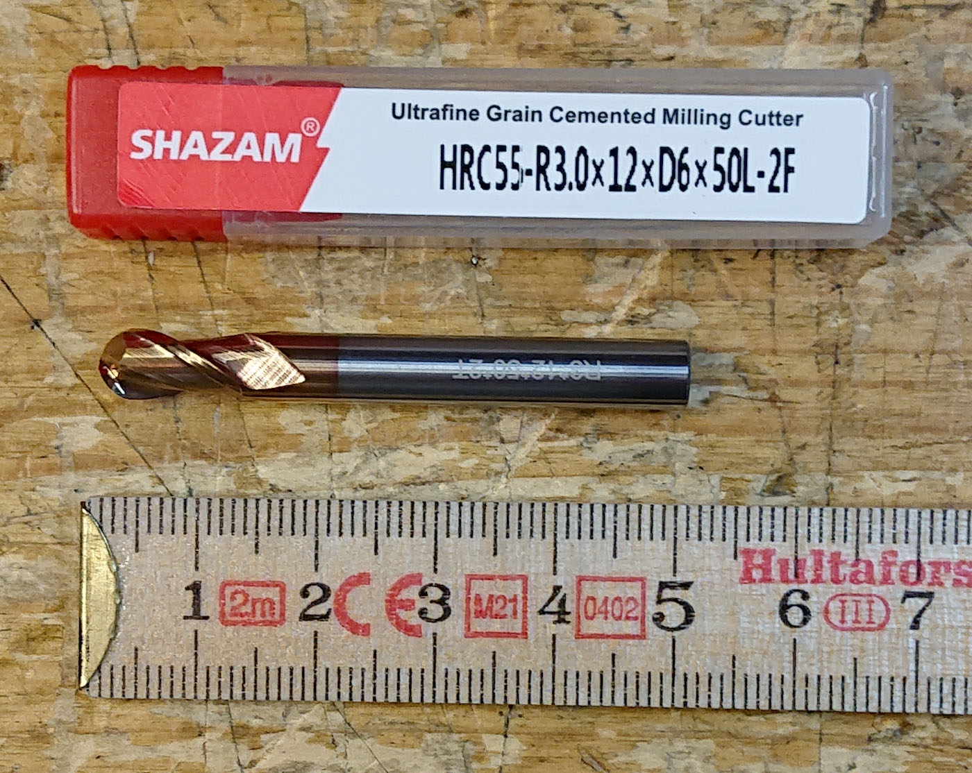 Fräs för hårt stål.