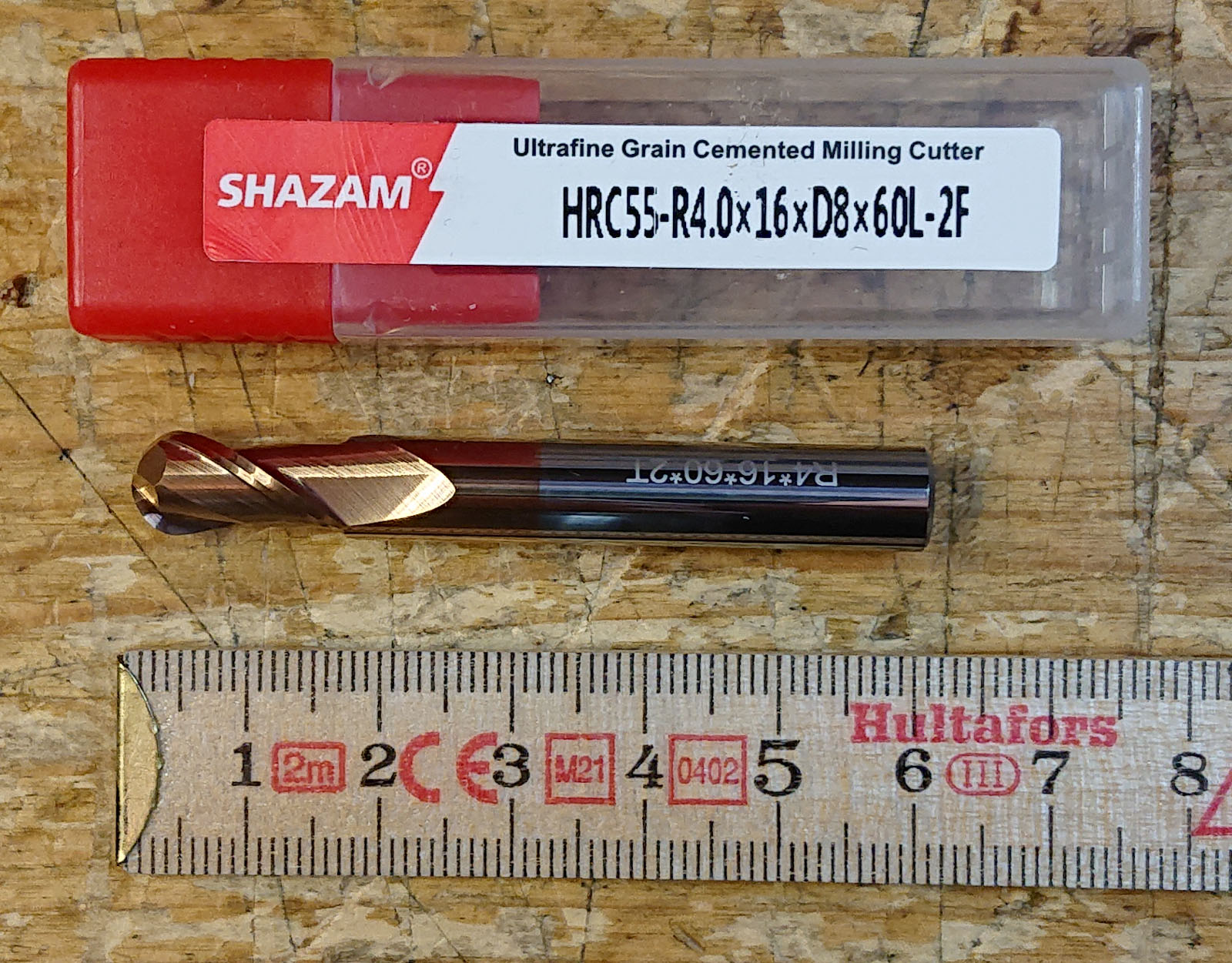 Fräs för hårt stål.