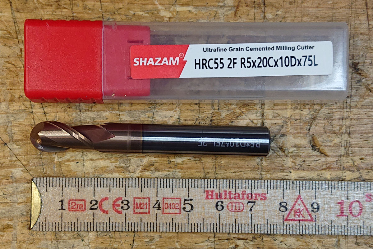 Fräs för hårt stål.