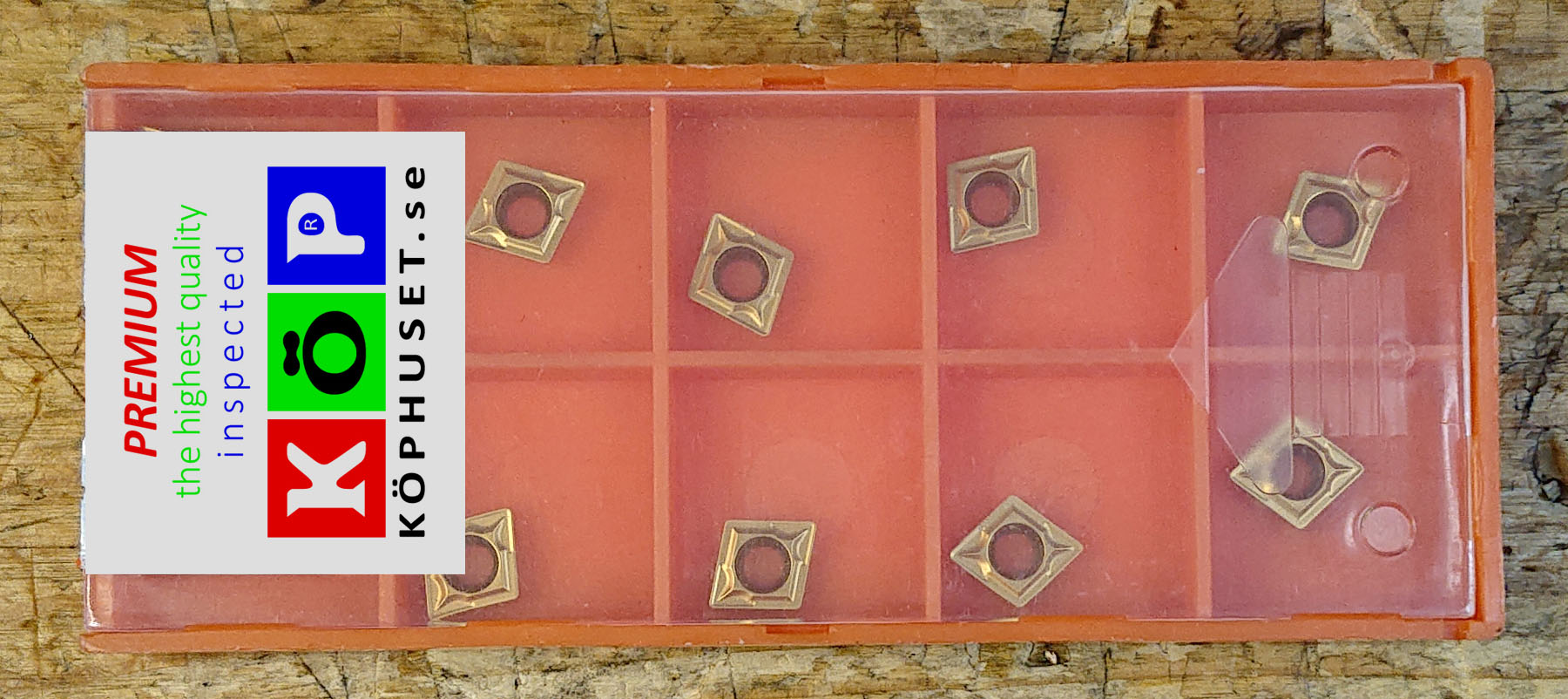 Svarvskär för hårt stål.