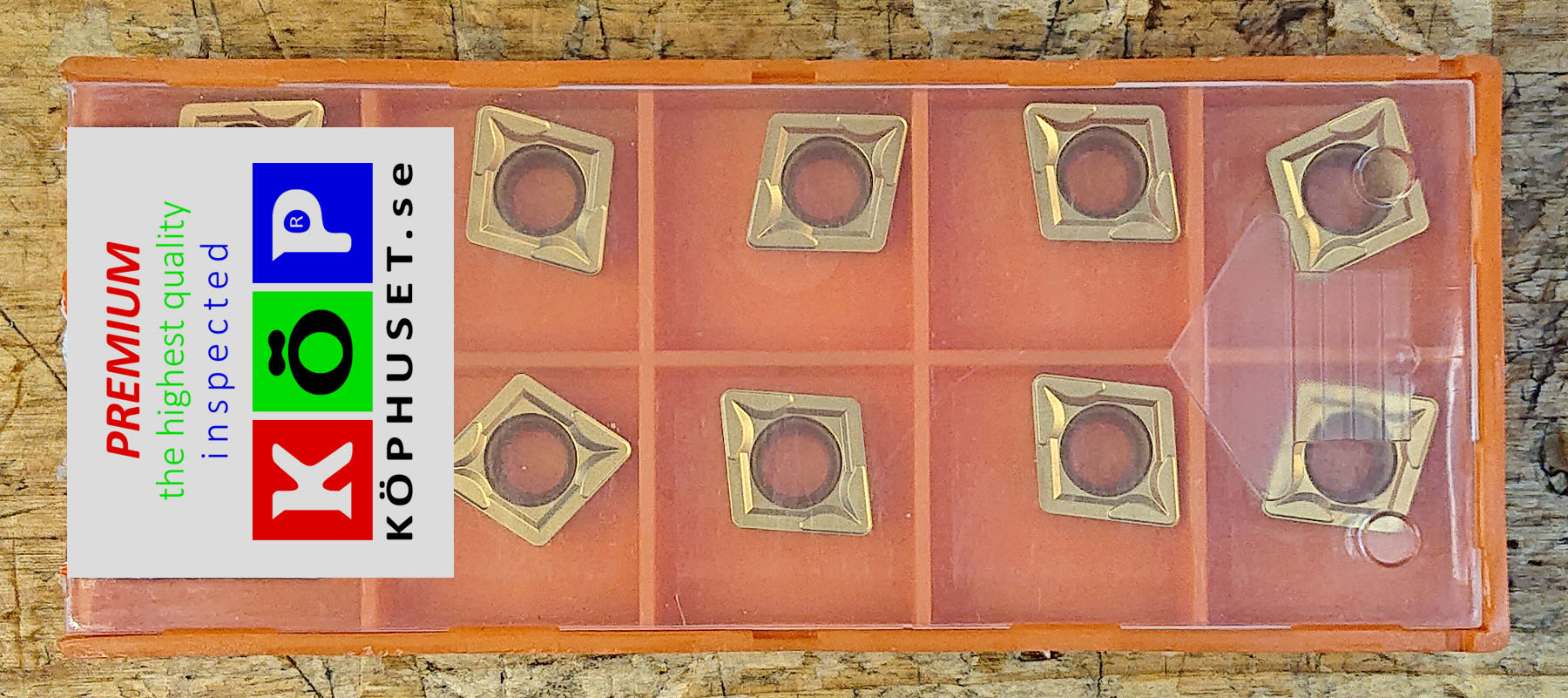 Svarvskär för hårt stål.