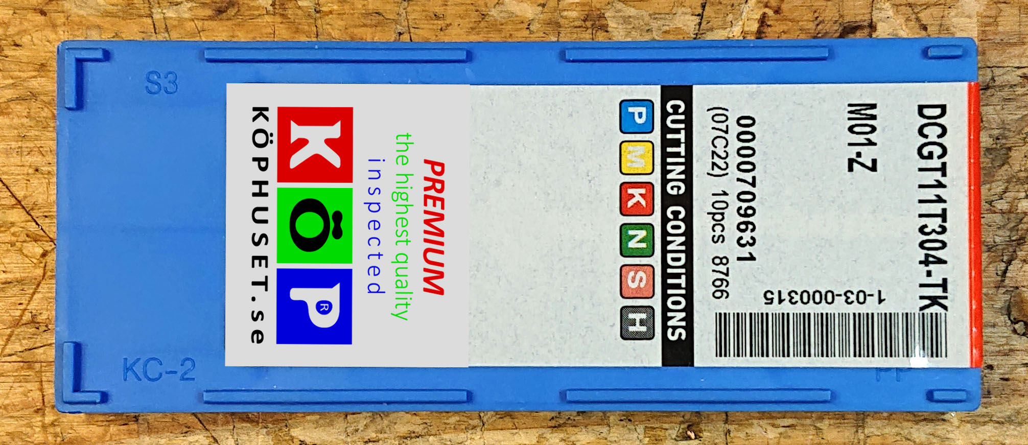 Svarvskär för aluminium.