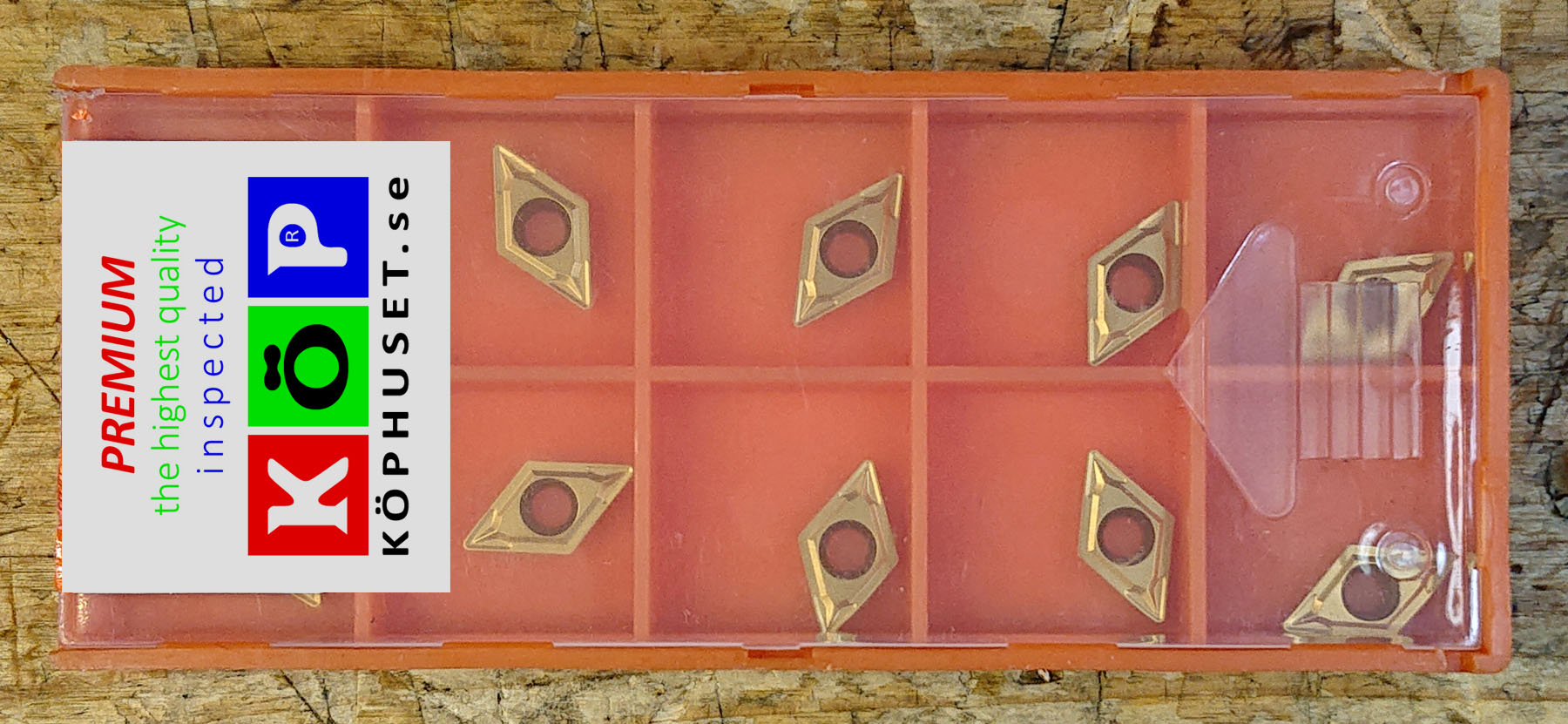 Svarvskär för hårt stål.