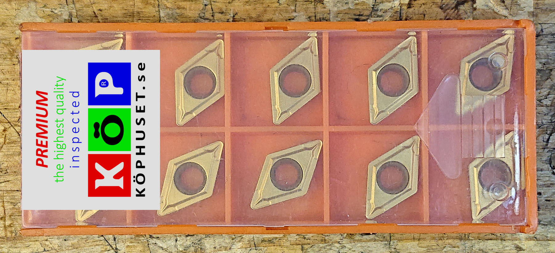 Svarvskär för hårt stål.