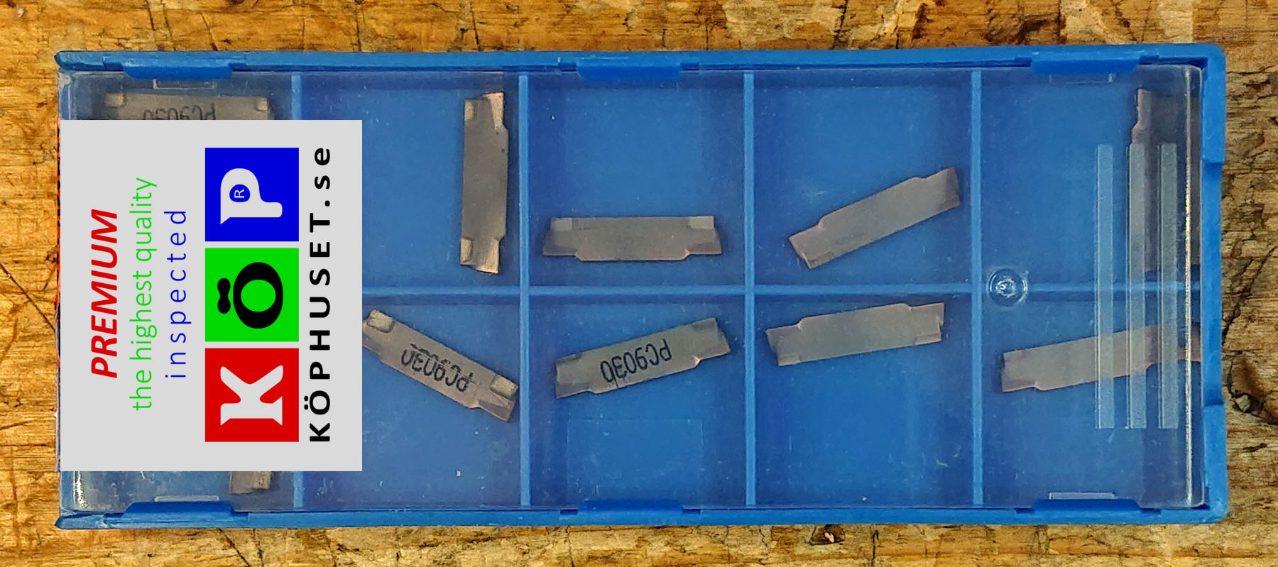 Avstickningsskär för hårt stål.