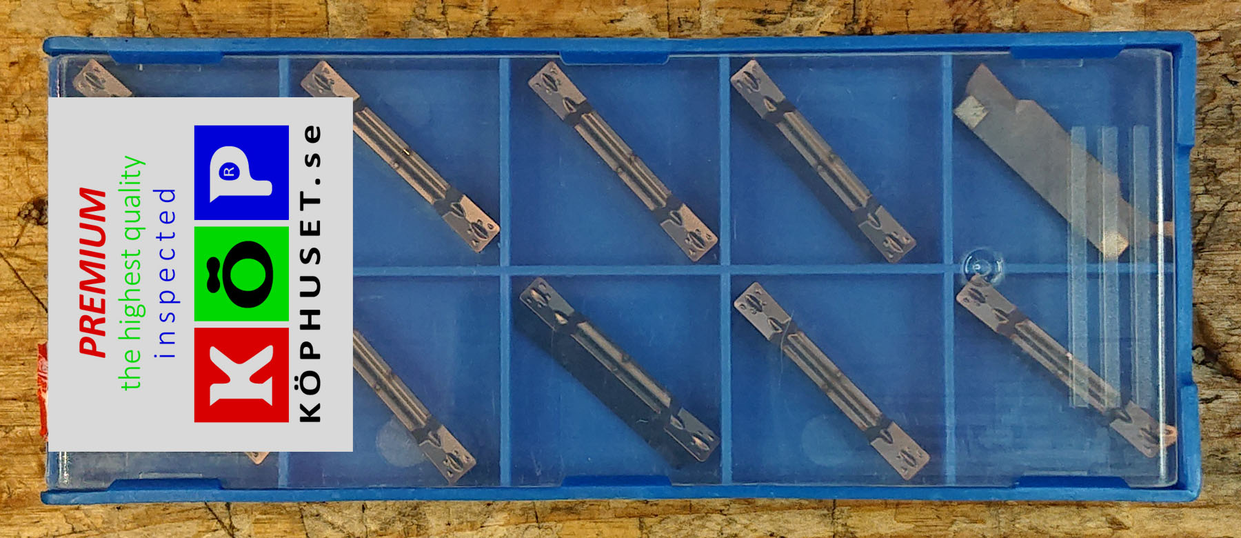 Avstickningsskär för hårt stål.