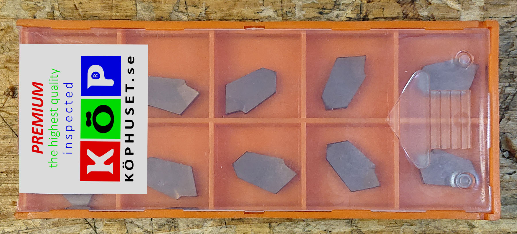 Avstickningsskär för hårt stål.