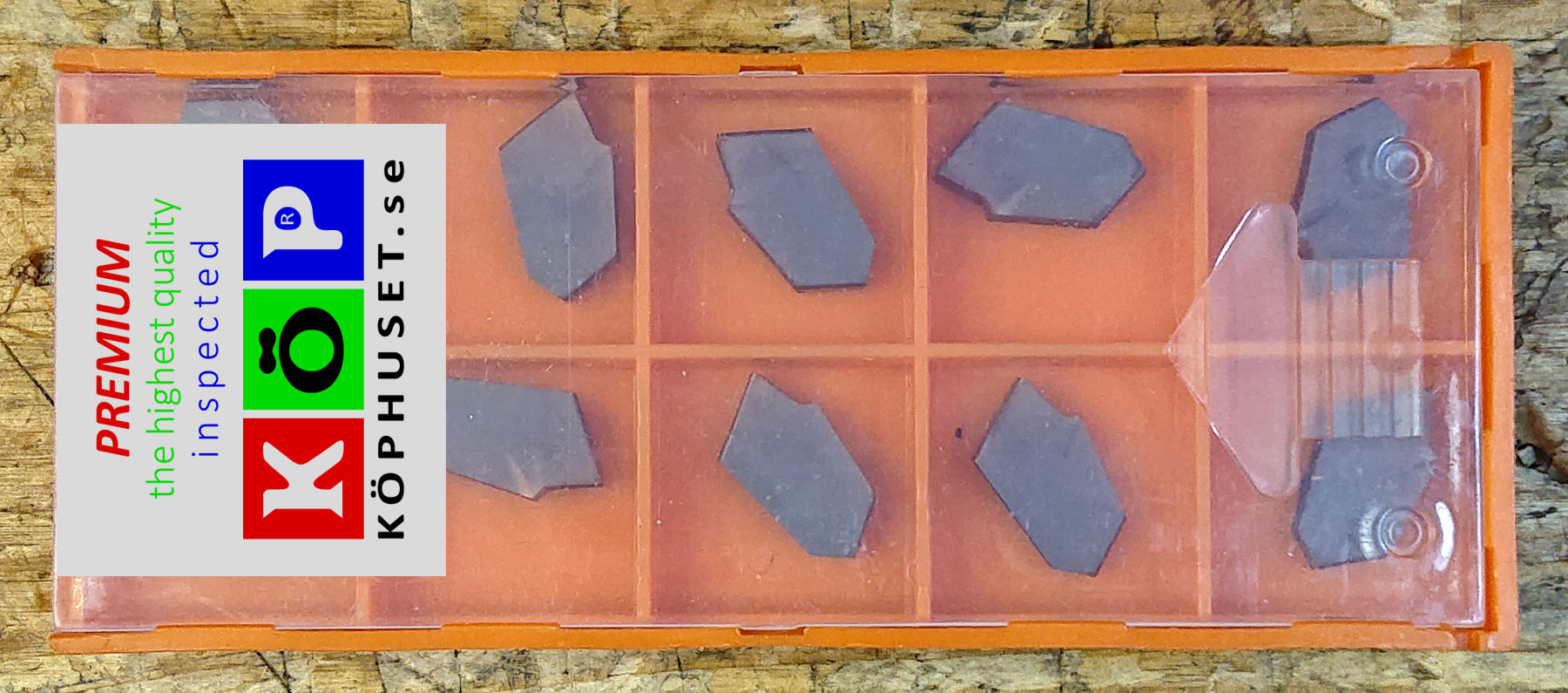 Avstickningsskär för hårt stål.