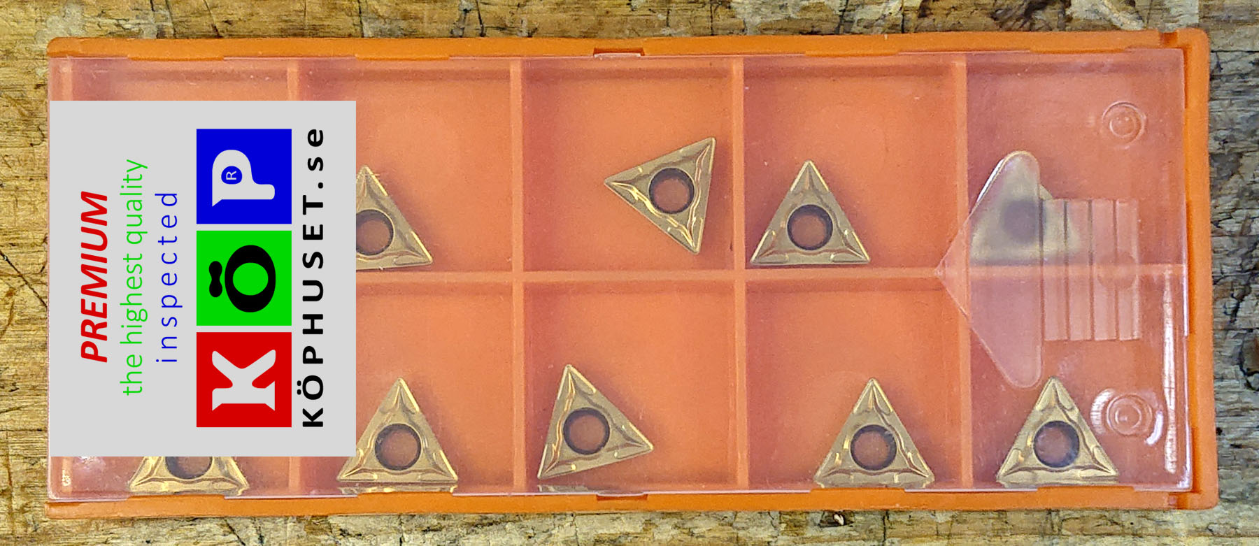 Svarvskär för hårt stål.