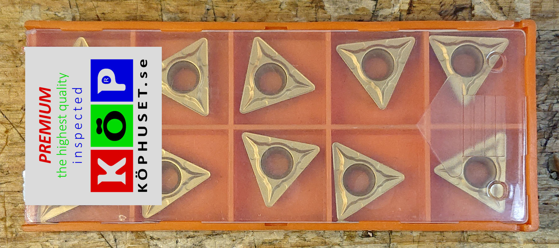 Svarvskär för hårt stål.