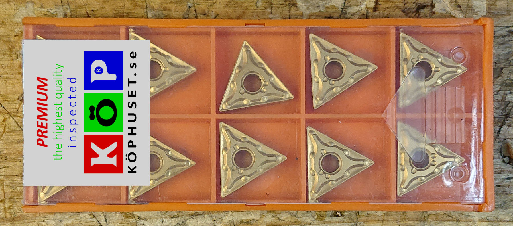 Svarvskär för hårt stål.