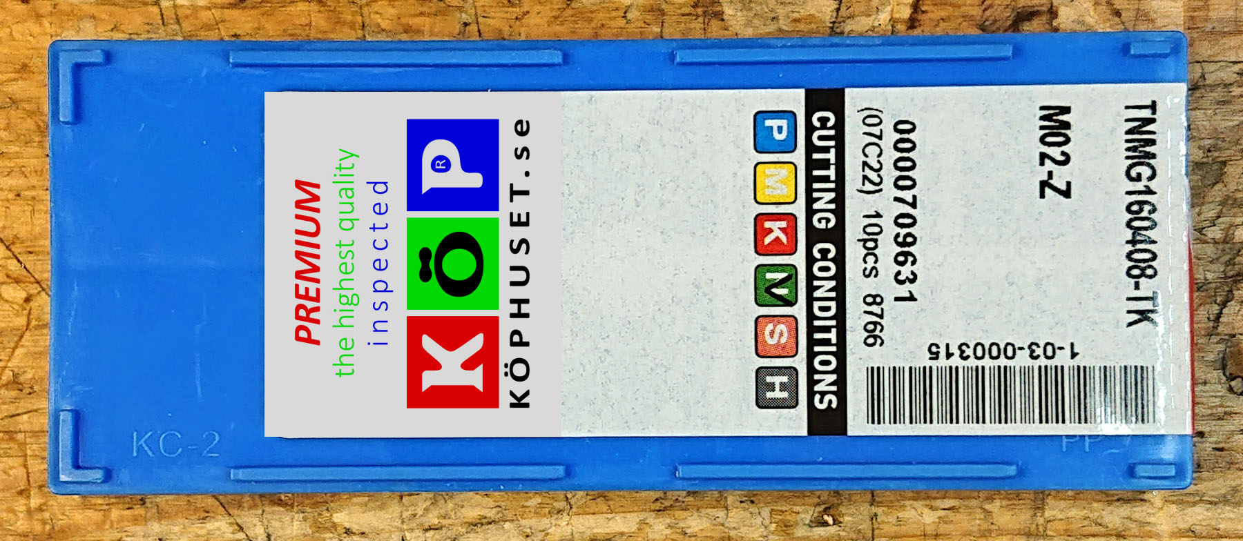 Svarvskär för aluminium.