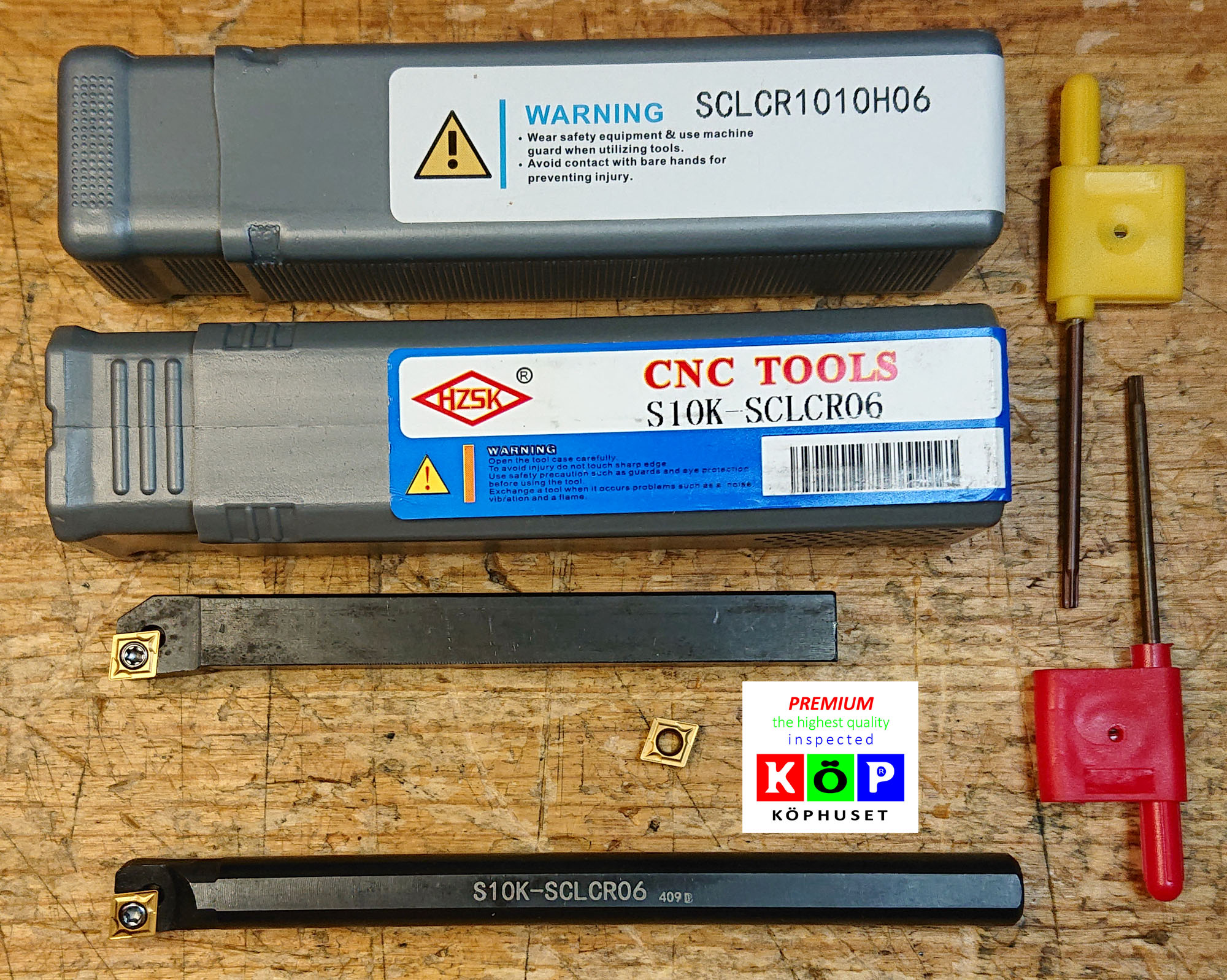 Skärhållare-kit.