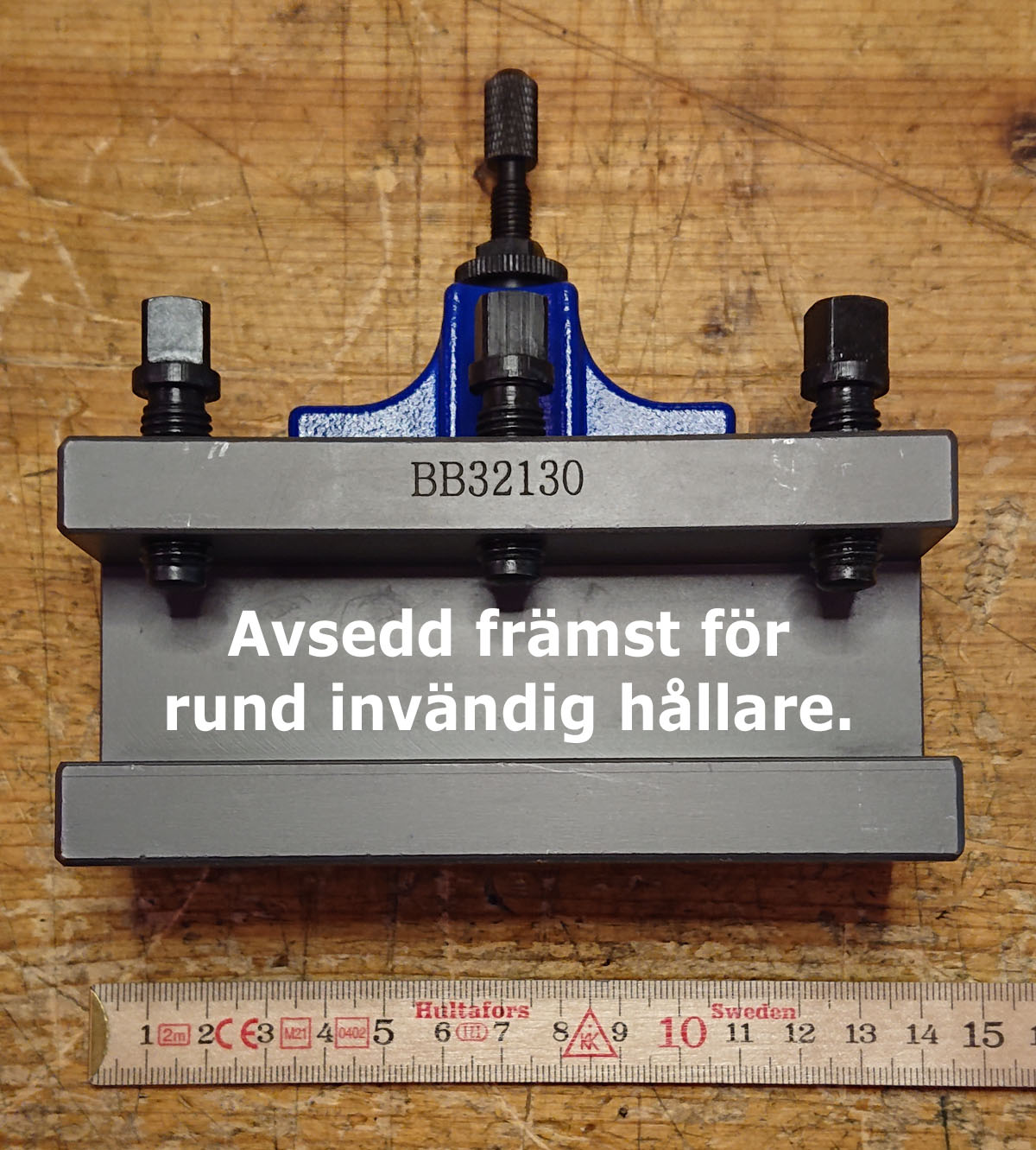 Måttskiss verktygshållare